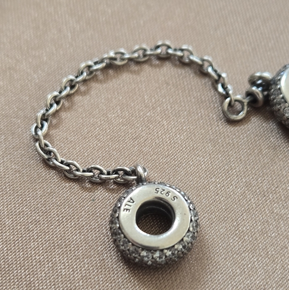 Pandora Safety Chain CZ - Picture 4 of 6